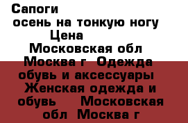 Сапоги Salvatore ferragamo 38 осень на тонкую ногу › Цена ­ 7 000 - Московская обл., Москва г. Одежда, обувь и аксессуары » Женская одежда и обувь   . Московская обл.,Москва г.